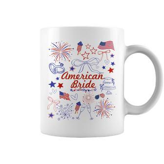 American Bride Patriotic Wedding Celebration Coffee Mug - Thegiftio UK