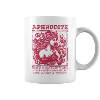 Aphrodite Goddess Of Love Greek Mythology Goddess Spiritual Coffee Mug - Thegiftio