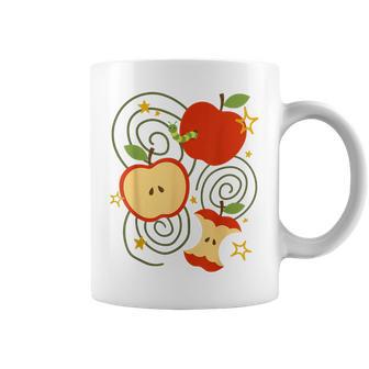 Apple Y2k Kawaii Cute Vintage 90S Retro Brown Grunge N Coffee Mug - Thegiftio UK