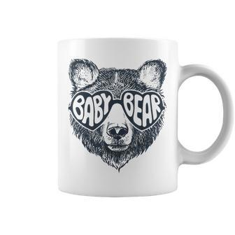 Baby Bear Face Sunglasses Print Mother's Day Coffee Mug - Thegiftio UK