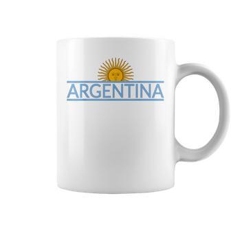 Bandera Argentinaol De Mayo Orgullo Argentino Taza de café - Regaloses