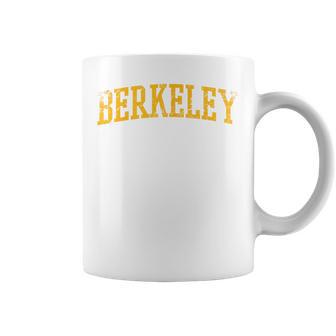Berkeley Ca Throwback Vintage Worn Classic Coffee Mug - Thegiftio UK