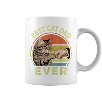 Best Cat Dad Ever Tabby Cat Daddy Father Day From Wife Coffee Mug | Seseable UK