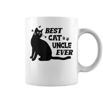 Best Cat Uncle Ever Uncle Loves Cats Coffee Mug - Thegiftio UK