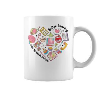 Better Speech Hearing Month Speech Therapy Slp Graduation Coffee Mug - Thegiftio UK