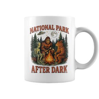 Bigfoot National Park After Dark Sarcastic Humor Joke Coffee Mug - Thegiftio UK