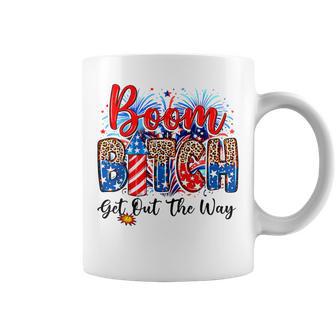 Boom Bitch Get Out The Way Usa 4Th Of July Fireworks Coffee Mug - Thegiftio UK