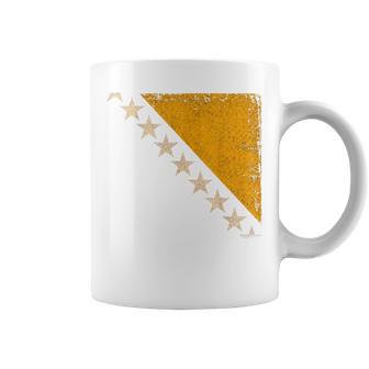 Bosnia And Herzegovina Flag Souvenir Coffee Mug - Thegiftio UK