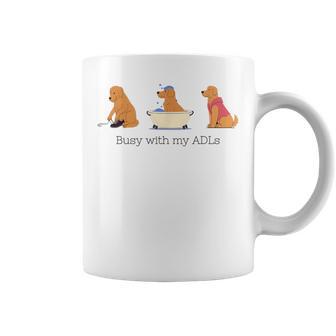 Busy With My Adls Occupational Therapy Ot Ota Cota Coffee Mug - Monsterry