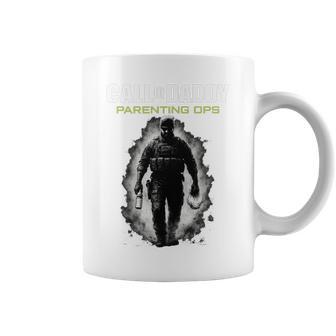 Call Of Daddy Parenting Ops Father's Day Great Dad Joke Coffee Mug - Thegiftio UK
