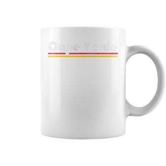 Cape Verde Fan Retro Vintage Flag Coffee Mug | Seseable UK