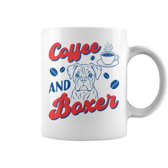 Coffee And Boxer Boxer Coffee Club Dog Lovers Coffee Mug | Seseable UK