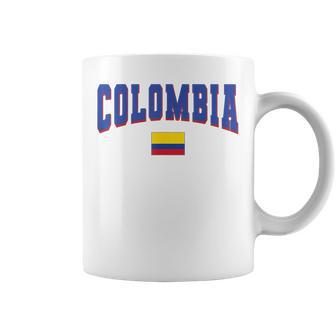 Colombia National Flag Proud Colombian Yellow Coffee Mug - Thegiftio UK