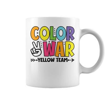 Color War Yellow Team Sleepaway Summer Camp Game Coffee Mug - Thegiftio UK
