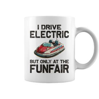 Conduzco Eléctrico Peroolo En La Feria Coche De Choque Taza de café - Regaloses