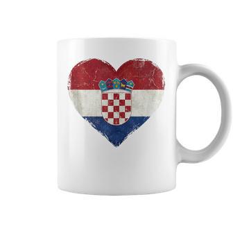 Croatia Hrvatska Flag Zagreb Croatian Jersey Retro Coffee Mug - Thegiftio UK