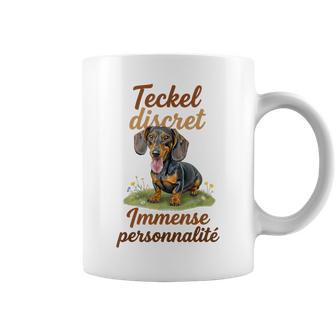 Dachshund Divertido Y Orgulloso – Perro Con Un Temperamento Único Taza de café - Regaloses