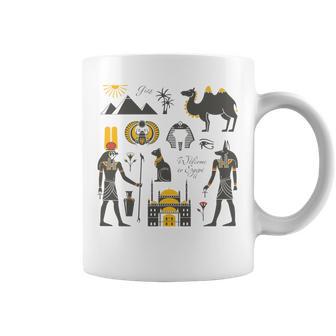 De Egipto Ropa Egipcia De Egipto Para Egipto Manga Larga Taza de café - Regaloses