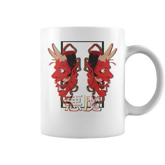 Esthétique Du Diable Japonais Oni Harajukuur Le Dos Tasse - Cadeauxyz