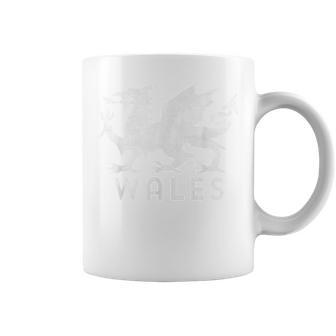 Distressed Rugby Welsh Cymru Flag Of Wales コーヒーマグ - Kawaiitshirt