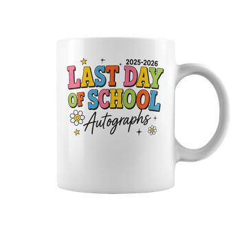 End Of Term Signatures 2025-2026 Student Teacher Autographs Coffee Mug - Thegiftio