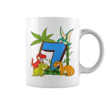 Enfant Deco Dinosaure Anniversaire Jouet 7 Ans Tasse - Cadeauxyz