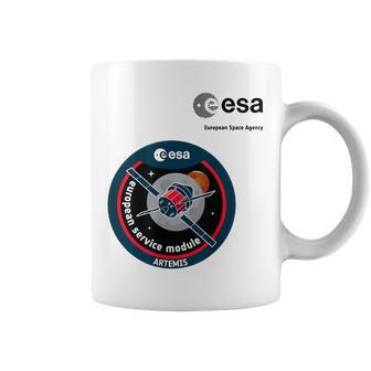 Esa欧州宇宙機関ミッションesmアルテミスパッチ コーヒーマグ - Kawaiitshirt