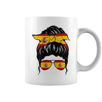 Española Chica España Bandera Española Orgullosa Taza de café - Regaloses