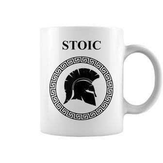 Estoico Antiguo Guerreroirtudes Filósofo Taza de café - Regaloses