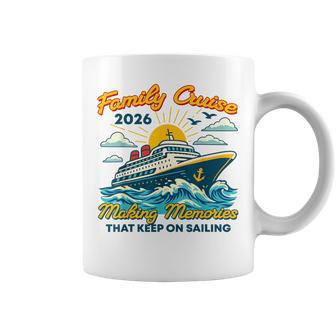 Family Cruise 2026 Making Memories Summer Vacation Coffee Mug - Thegiftio