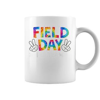Field Day Red Team Peace Hand Tie Dye Kid Coffee Mug - Thegiftio UK