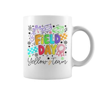Field Day Yellow Team For Teacher Kids Field Day Games Coffee Mug - Thegiftio UK