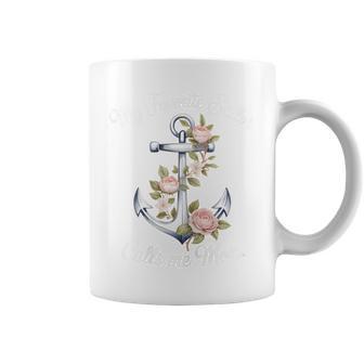 Floral Favorite Proud Sailor Mom Wife Us Mom's Mother Day Coffee Mug - Monsterry