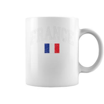 France Flag Vintage Coffee Mug - Thegiftio UK