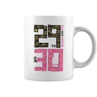 Fuji Rock 2026 29Th & 30Year Amazon Limited Yellow コーヒーマグ - Kawaiitshirt