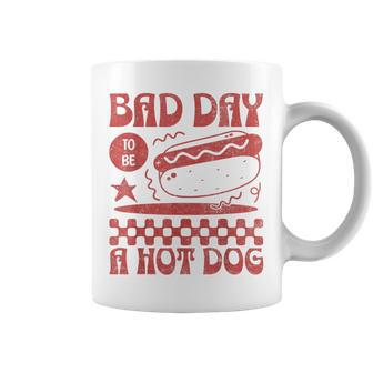 4Th Of July Bad Day To Be A Hot Dog Coffee Mug - Thegiftio UK