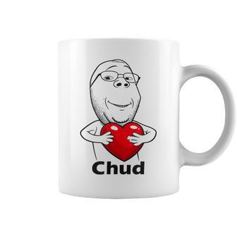 Chud Guy Chug Aesthetic Viral Meme Culture Internet Coffee Mug - Thegiftio UK
