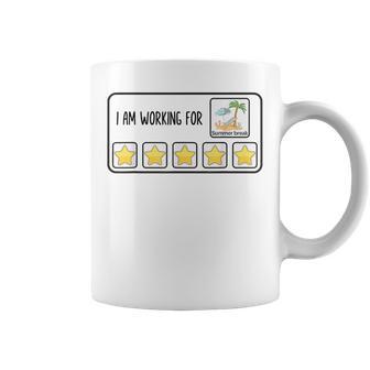 I'm Working For Summer Break Teachers Vacations Coffee Mug - Thegiftio UK