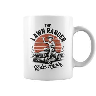 Gardening Dad Lawn Ranger Ride Again Husband Father Day Coffee Mug - Monsterry UK