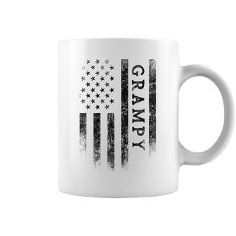 Grampy Patriotic American Usa Flag Father's Day Grampy Coffee Mug - Thegiftio UK