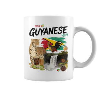 Guyanese Roots Outfit Idea For & Guyana Flag Coffee Mug - Thegiftio UK