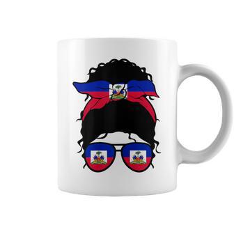Haitian Girl Haiti Haitian Flag Proud Haitian Woman Coffee Mug - Thegiftio UK