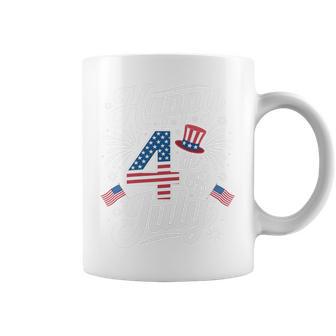 Happy 4Th Of July Patriotic American Flag Usa Kids Coffee Mug - Thegiftio UK