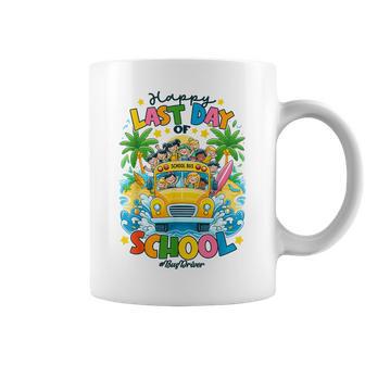 Happy Last Day Of School Bus Driver For Kids Coffee Mug - Thegiftio UK
