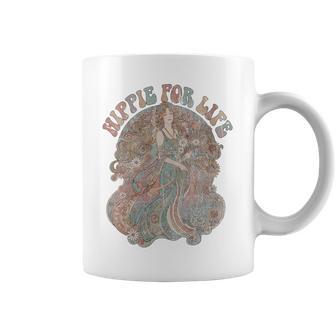 Hippie Pour Laie Rétro Bohèmeintage Peace Love 60S Tasse - Cadeauxyz