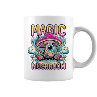 Hippies Champignon Coloré Tenue Magic Mushroom Tasse - Cadeauxyz