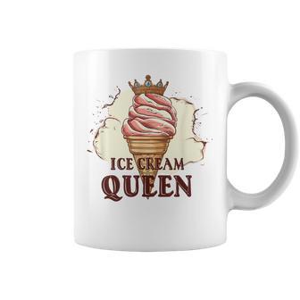 Ice Cream Queen Amante Del Gelato Regina Del Gelato Tazze - Novitaregali