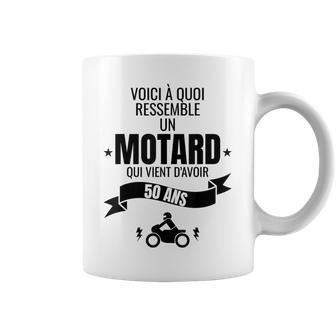 Idée Cadeau Pour Un Motard Humour Homme Original 50 Ans Tasse - Cadeauxyz
