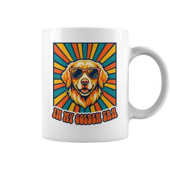 In My Golden Era レトロレトリバー ドッグサングラス グラフィックtシャツ 長袖tシャツ コーヒーマグ - Kawaiitshirt