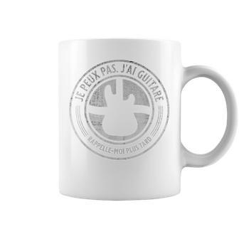 Je Peux Pas J'ai Guitare Idée Cadeau Humour Guitariste Tasse - Cadeauxyz